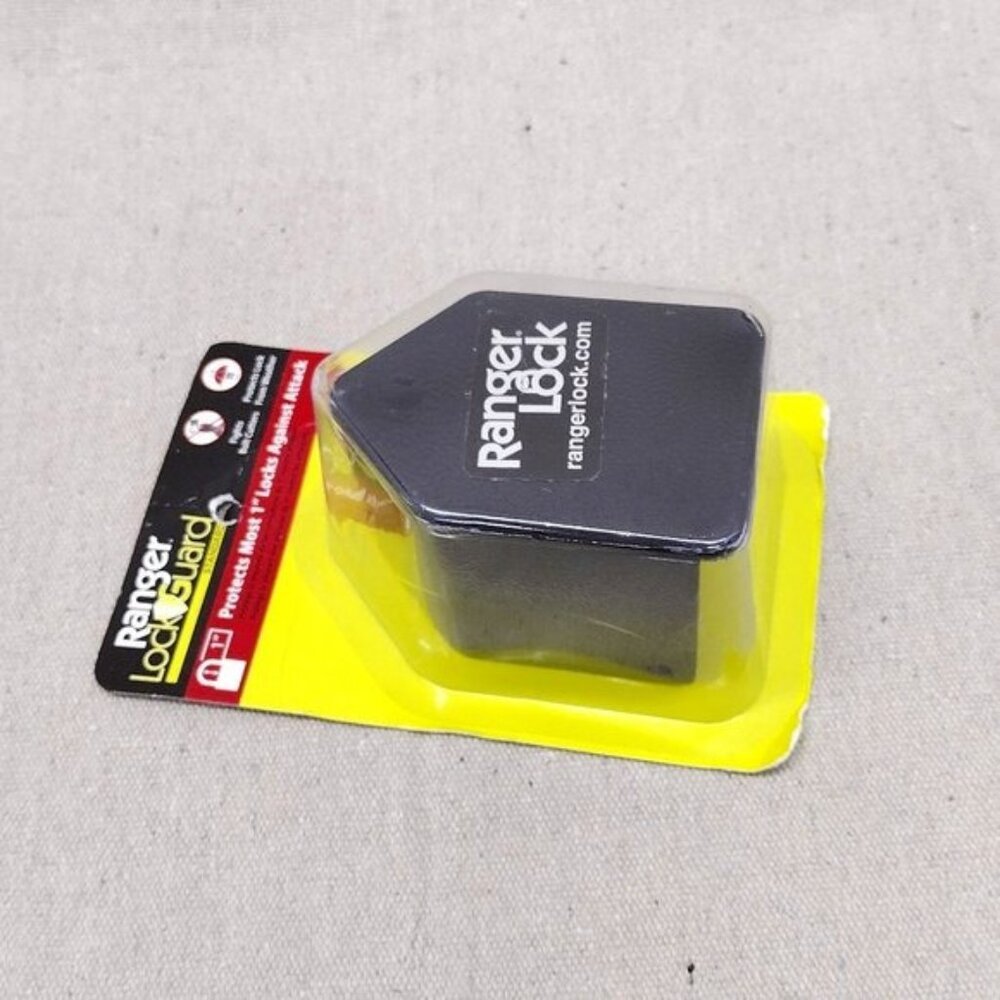 Ranger Lock Guard Model RGST-OP Protects Most 1" Locks Hardened Steel Housing -